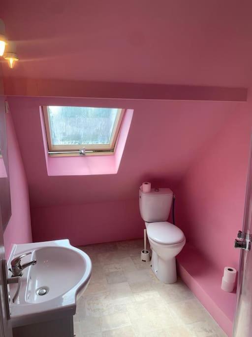 Studio Meuble Dans Une Maison Limay Esterno foto